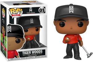 Funko POP! Golf: Tiger Woods (Red Shirt)