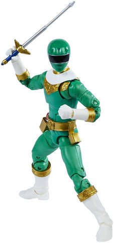 Power Rangers Lightning Collection Zeo IV Green 6-Inch Premium Collectible Action Figure Toy with Accessories