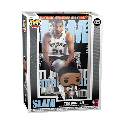 Funko Pop! NBA SLAM: Tim Duncan #5