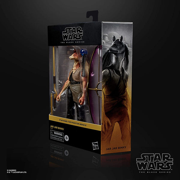 Star Wars: The Black Series Jar Jar Binks 6-Inch-Scale The Phantom Menace Collectible Deluxe Action Figure