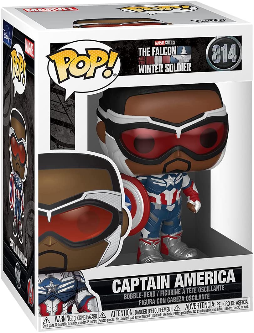 Funko POP! Marvel: The Falcon and Winter Soldier - Captain America