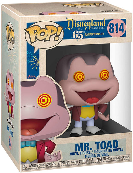 Disneyland 65th Anniversary Mr. Toad Spinning Eyes Pop! Vinyl Figure