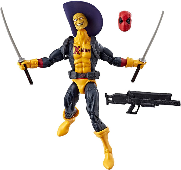 Hasbro Marvel Legends Series 6-inch Deadpool Collection Deadpool Action Figure (Deadpool 2) Toy Premium Design and 5 Accessories