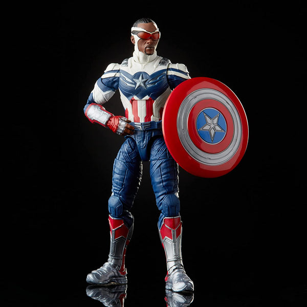 Avengers Hasbro Marvel Legends Series 6-inch Action Figure Toy Captain America: Sam Wilson Premium Design and 2 Accessories