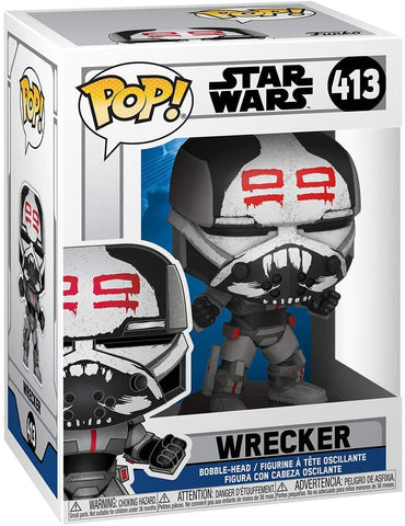 Funko Pop! Star Wars: Clone Wars - Wrecker Vinyl Figure