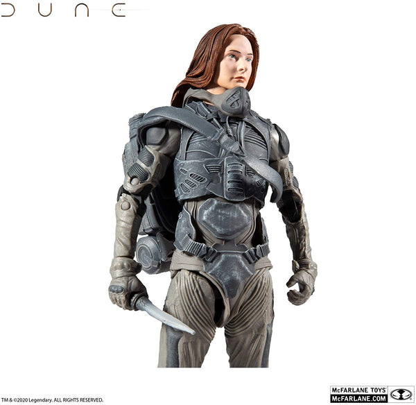 McFarlane Toys Dune Lady Jessica 7-inch Action Figure with Build-A Glossu ‘Beast’ Rabban Figure Parts