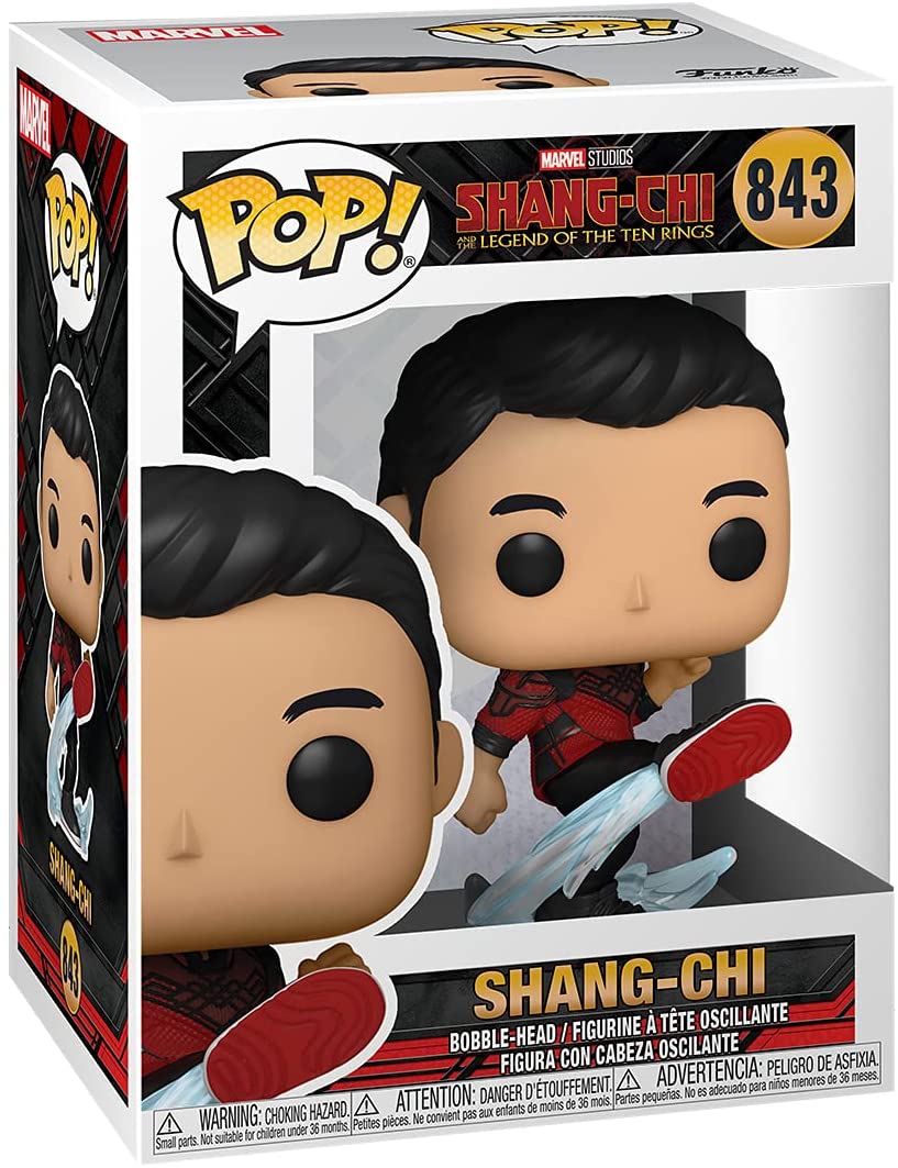 Funko Pop! Marvel: Shang Chi and The Legend of The Ten Rings - Shang Chi (Kicking)