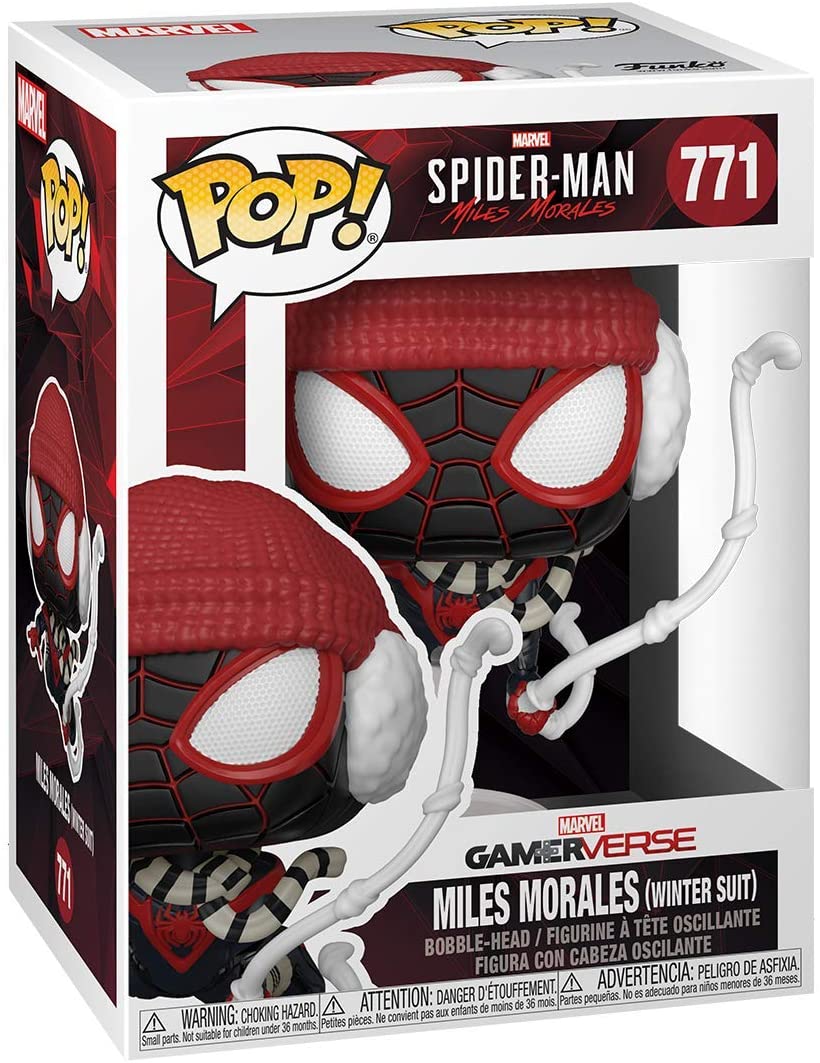 Funko Pop! Games: Marvel’s Spider-Man: Miles Morales - Winter Suit