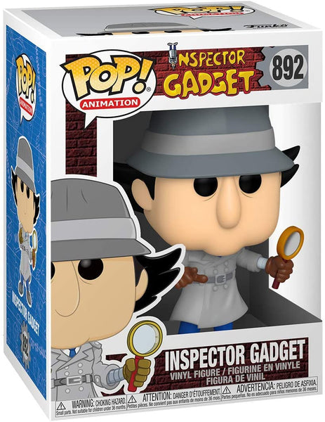 Funko Pop! Animation: Inspector Gadget - Inspector Gadget Vinyl Figure Bundle (Common & Chase)