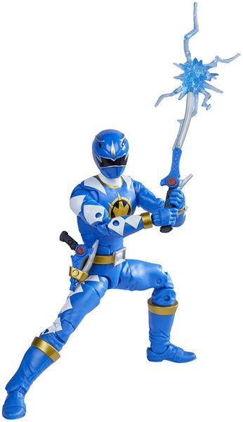Power Rangers Lightning Collection Dino Thunder Blue Ranger 6-Inch Premium Collectible Action Figure Toy with Accessories