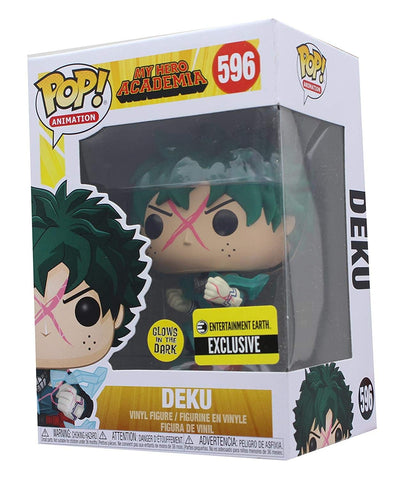 My Hero Academia Deku Full Cowl Glow-in-the-Dark Pop! Vinyl Figure - Entertainment Earth Exclusive