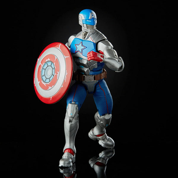 Marvel Hasbro Legends Series 6-inch Collectible Civil Warrior Action Figure Toy with Shield Accessory
