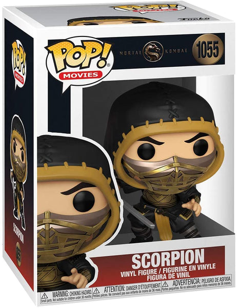 Funko Pop! Movies: Mortal Kombat - Scorpion (Chase Bundle)