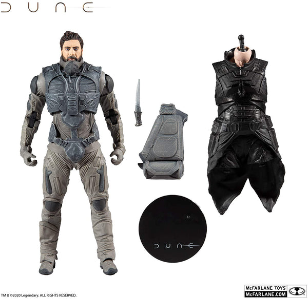 McFarlane Toys Dune 7-inch Action Figure with Build-A Glossu ‘Beast’ Rabban Figure Parts Wave Set of 4