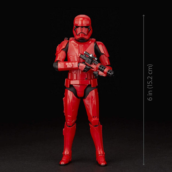 Star Wars The Black Series Sith Trooper Toy 6" Scale The Rise of Skywalker Collectible Action Figure, Kids Ages 4 & Up