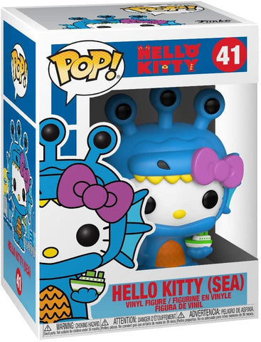 Funko POP! Sanrio: Hello Kitty Kaiju - Sea Kaiju, Multicolour, 3.75 inches