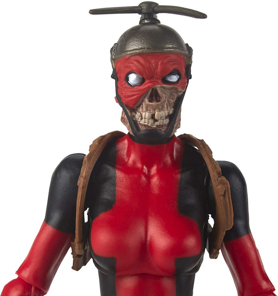 Hasbro Marvel Legends Series 6-inch Deadpool Collection Deadpool Action Figure (Lady Deadpool) Toy Premium Design and 4 Accessories