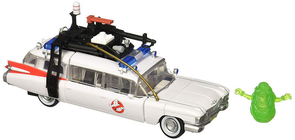 Transformers x Ghostbusters 2019 Heroic Autobot Ecto-1 Ectotron Exclusive Figure
