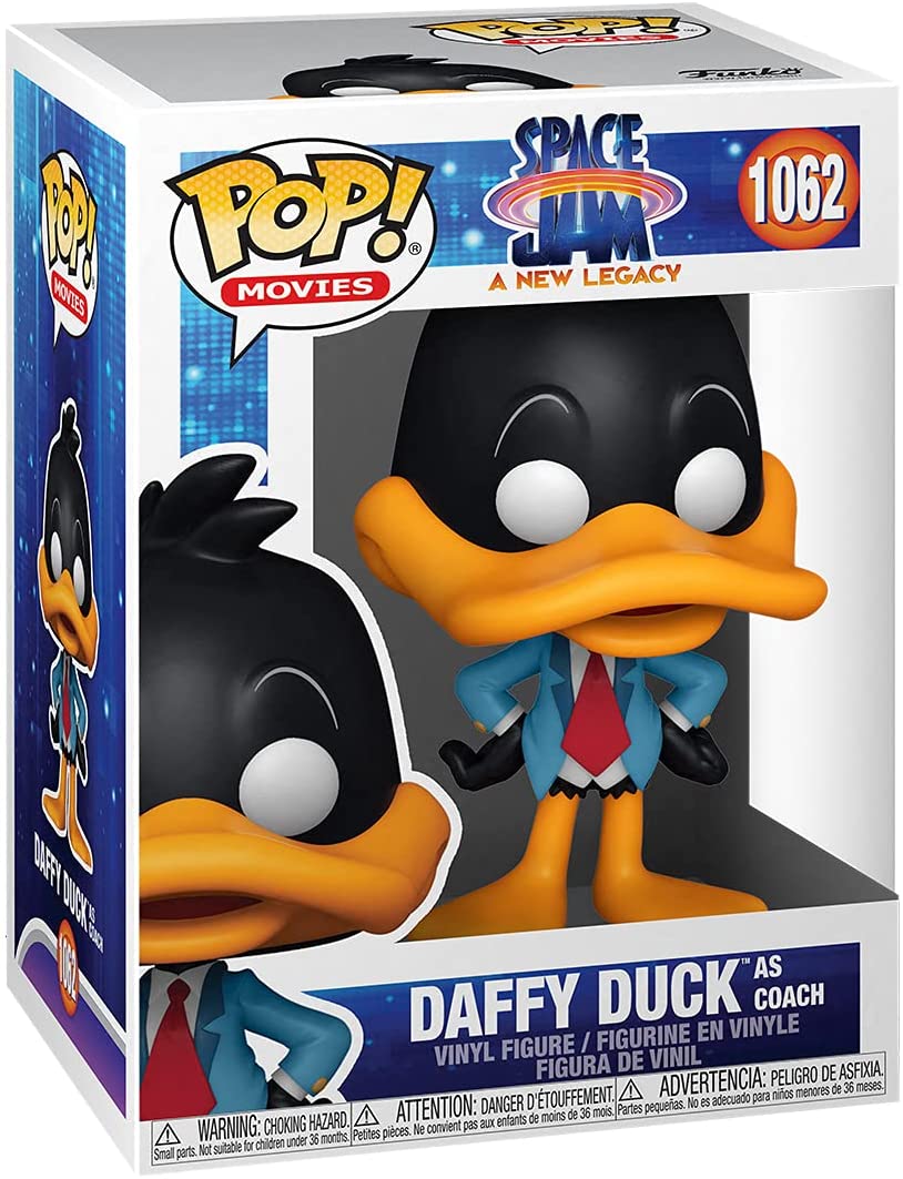 Funko Pop! Movies: Space Jam, A New Legacy - Daffy Duck as Coach