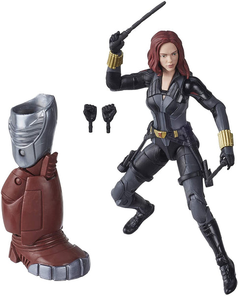 Marvel Hasbro Black Widow Legends Series 6-inch Collectible Black Widow Action Figure Toy, Premium Design, 6 Accessories, Ages 4 and Up