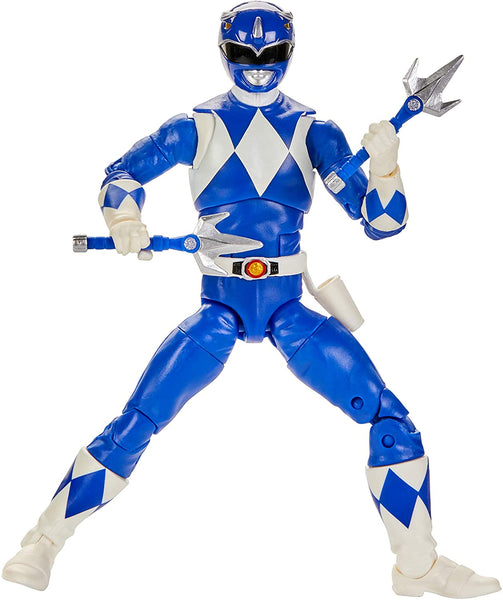 Power Rangers Lightning Collection Mighty Morphin Blue Ranger 6-Inch Premium Collectible Action Figure Toy