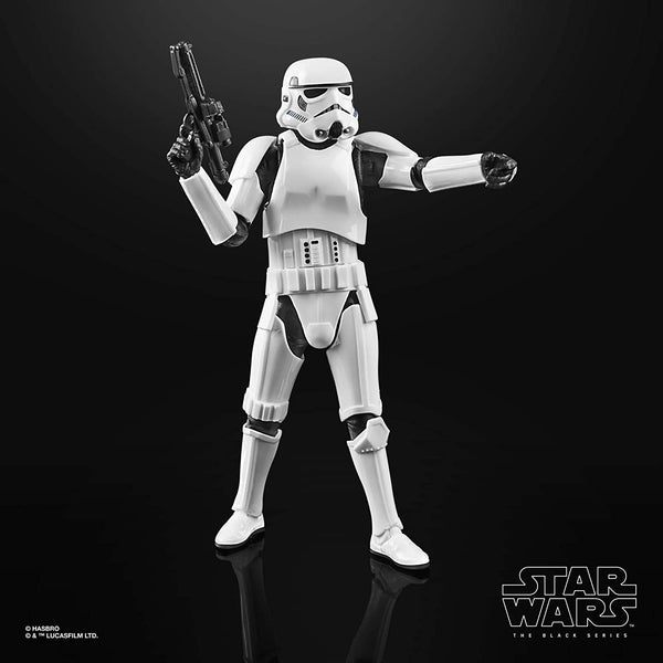 Star Wars The Black Series Imperial Stormtrooper Toy 6-Inch-Scale The Mandalorian Collectible Action Figure