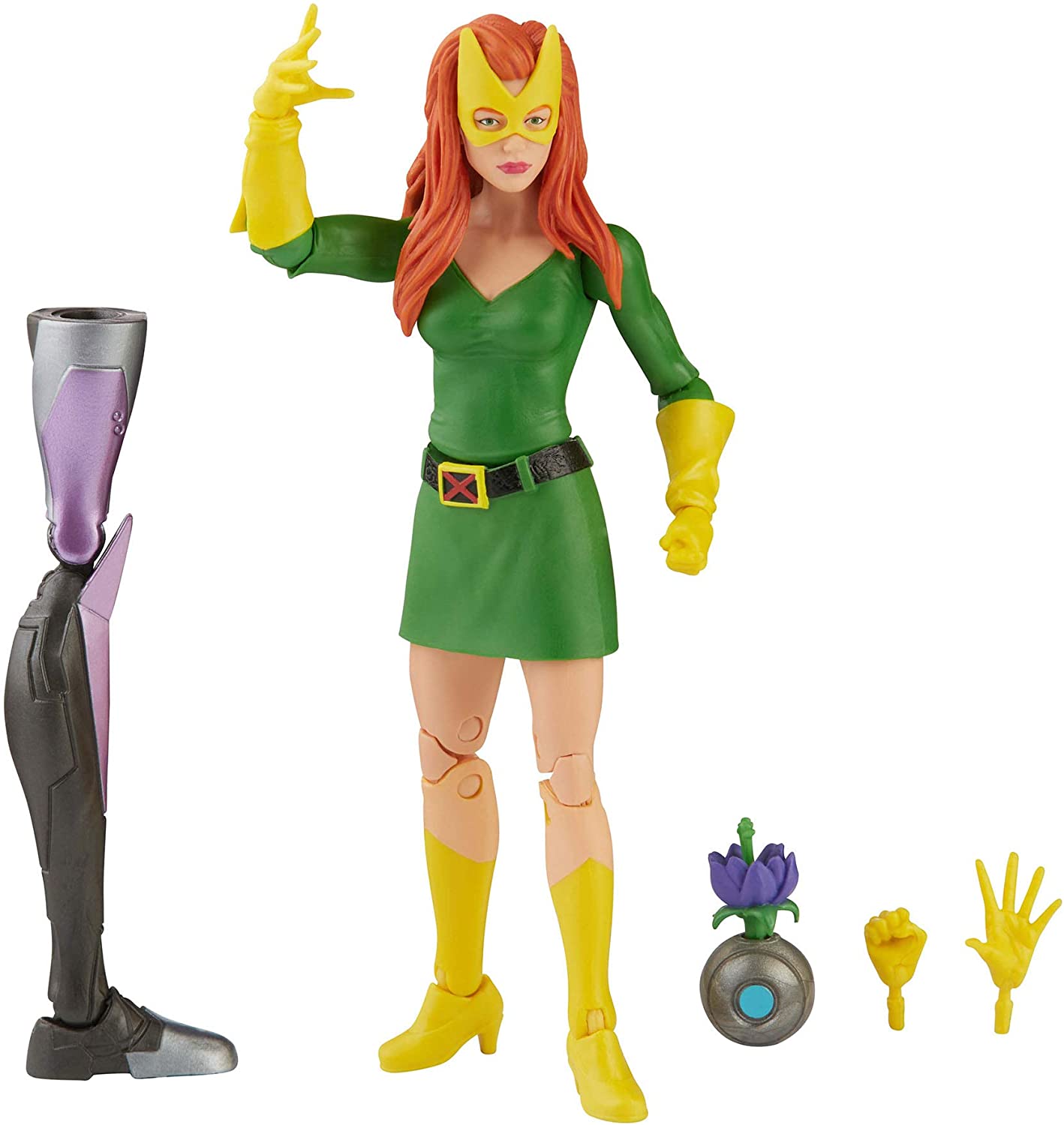 Hasbro Marvel Legends Series X-Men 6-inch Collectible Jean Grey Action Figure Toy, Premium Design and 3 Accessories