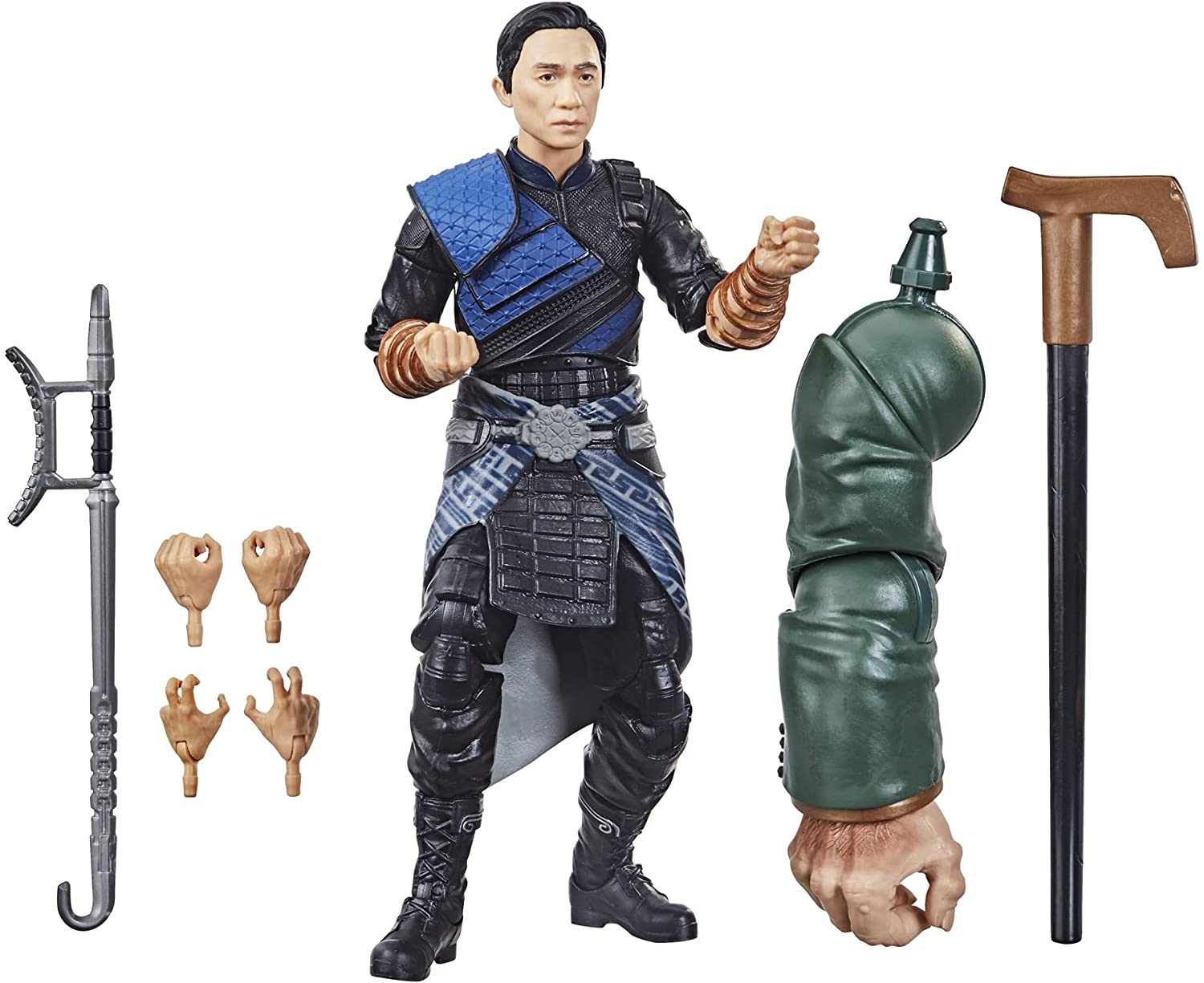 Marvel Hasbro Legends Series Shang-Chi and The Legend of The Ten Rings 6-inch Collectible Wenwu Action Figure