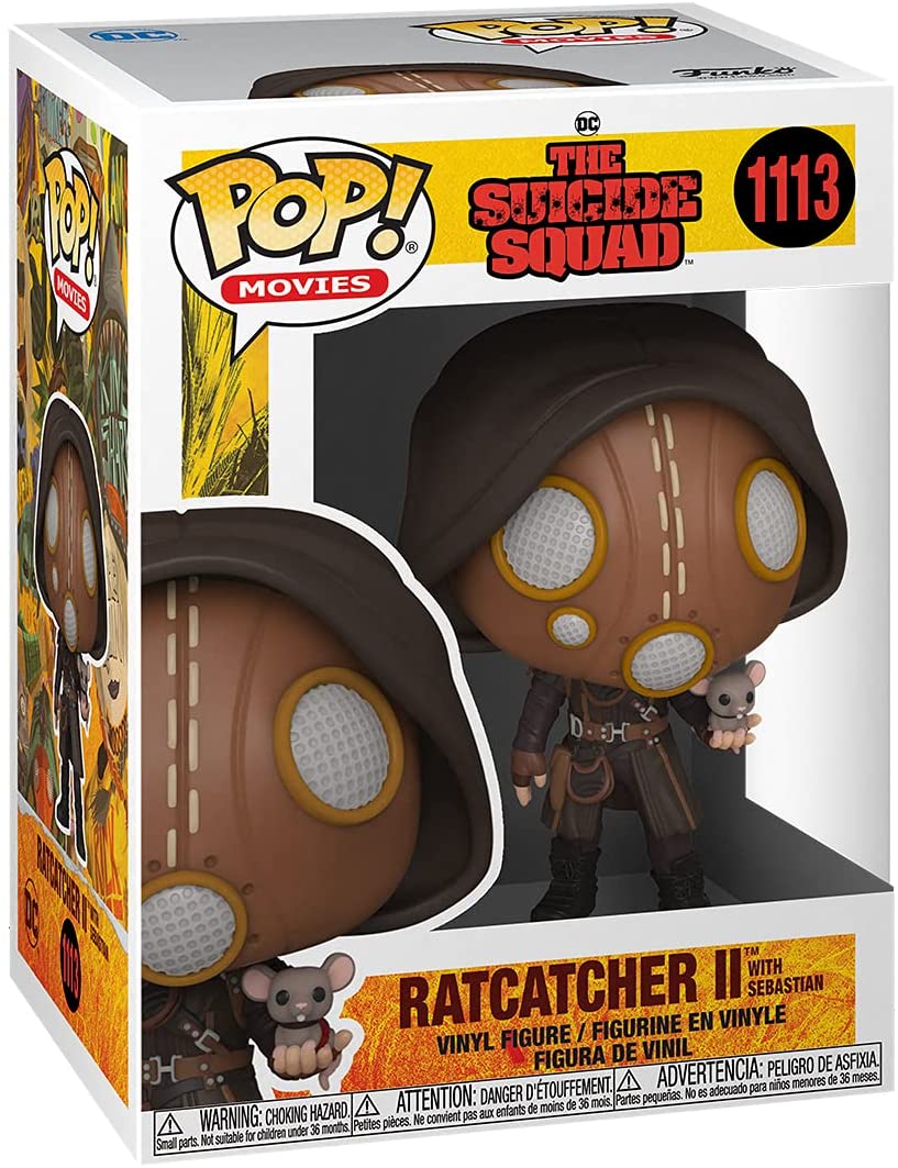 Funko POP! Movies: The Suicide Squad - Ratcatcher II with Sebastian