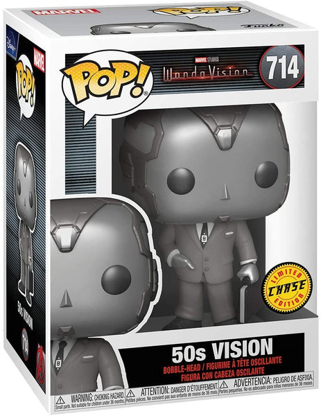 Funko Pop! Marvel: WandaVision - Vision #714 - CHASE BUNDLE