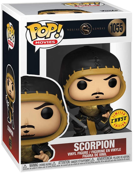 Funko Pop! Movies: Mortal Kombat - Scorpion (Chase Bundle)
