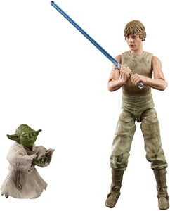 Star Wars The Black Series Luke Skywalker and Yoda (Jedi Training) 6-Inch-Scale The Empire Strikes Back 40th Anniversary Figures