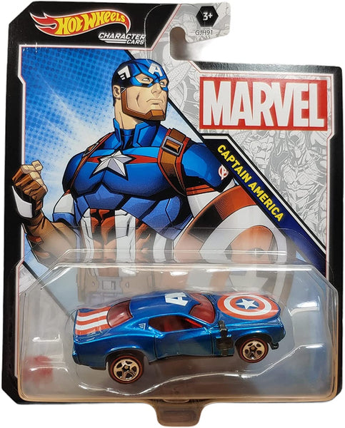 Marvel Hot Wheels Character Car Mix 3 Vehicles