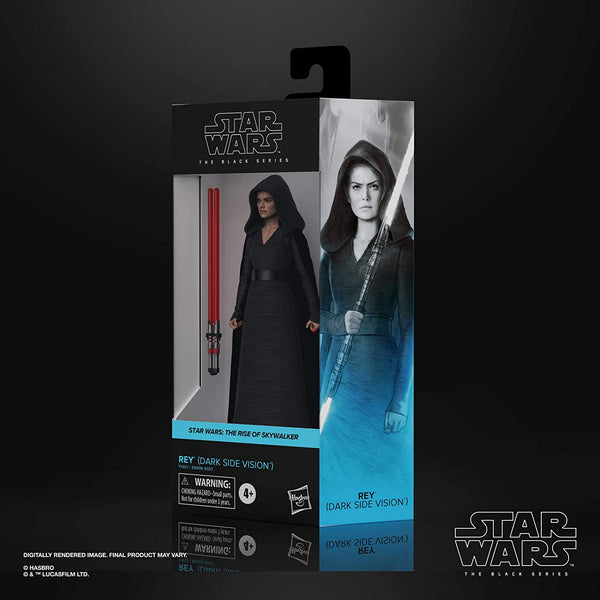 Star Wars The Black Series Rey (Dark Side Vision) Toy 6-Inch Scale The Rise of Skywalker Collectible Action Figure, Ages 4 and Up