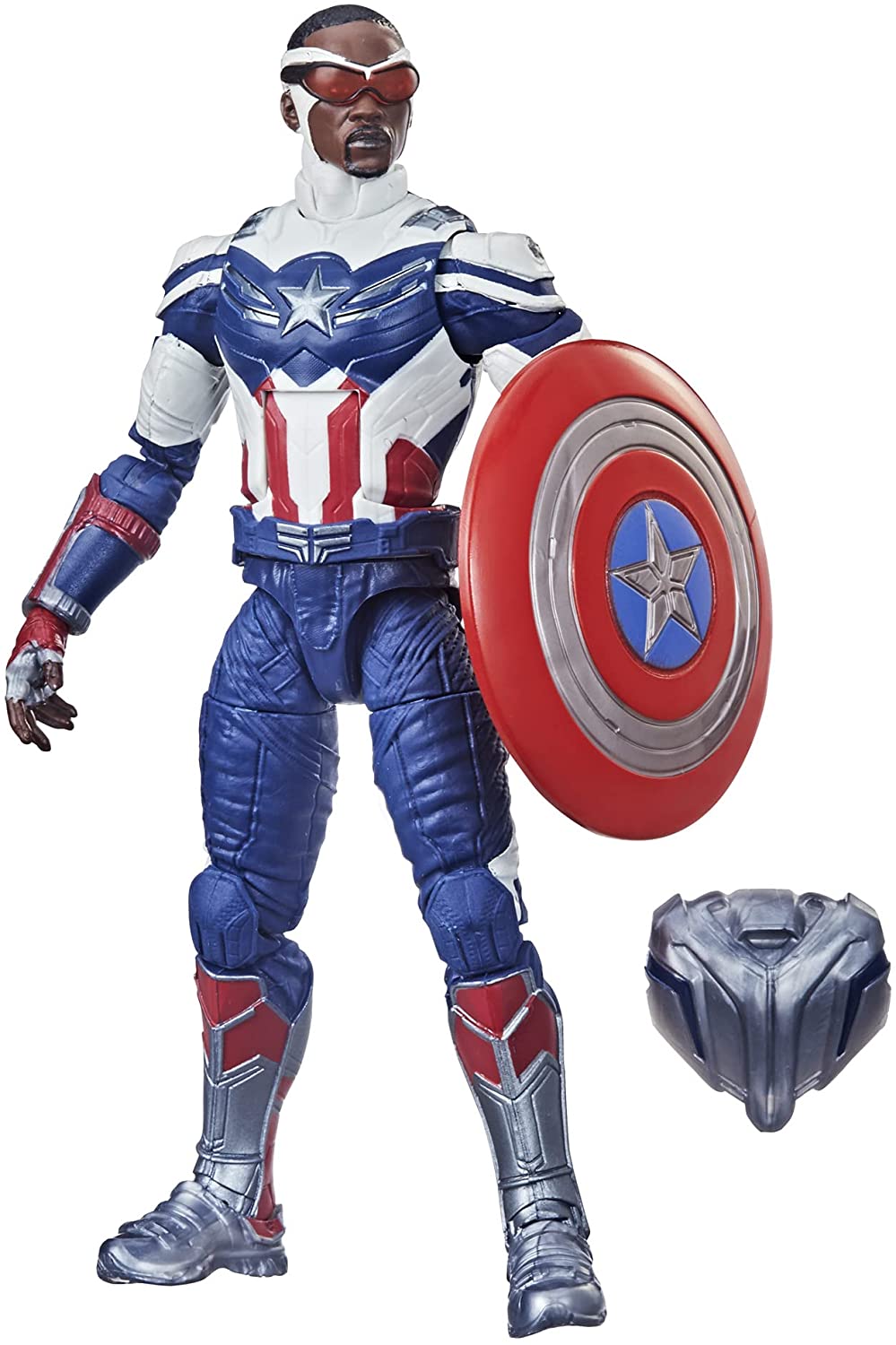 Avengers Hasbro Marvel Legends Series 6-inch Action Figure Toy Captain America: Sam Wilson Premium Design and 2 Accessories
