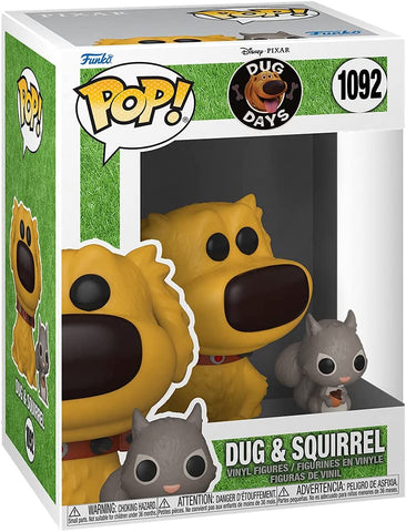 Funko Pop! Disney: Dug Days - Dug with Squirrel
