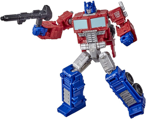 Transformers Toys Generations War for Cybertron: Kingdom Core Class WFC-K1 Optimus Prime Action Figure - Kids Ages 8 and Up, 3.5-inch (Amazon)