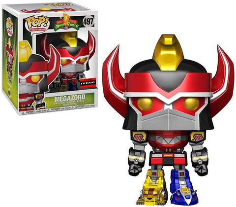 Funko Pop! TV: Power Rangers - Metallic Megazord 6-inch - AAA Anime Exclusive