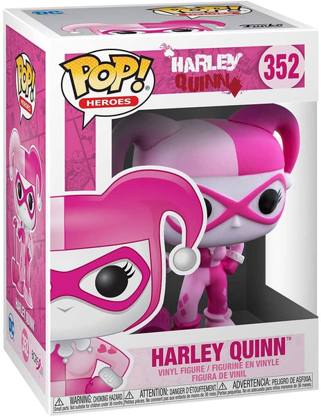 Funko Pop! DC Heroes: Breast Cancer Awareness - Harley Quinn
