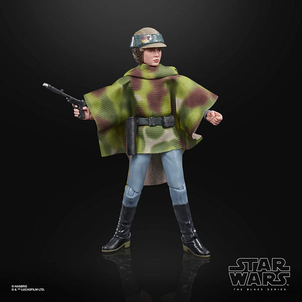 STAR WARS The Black Series Princess Leia Organa (Endor) Toy 6-Inch Scale Return of The Jedi Collectible Figure