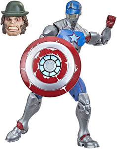 Marvel Hasbro Legends Series 6-inch Collectible Civil Warrior Action Figure Toy with Shield Accessory