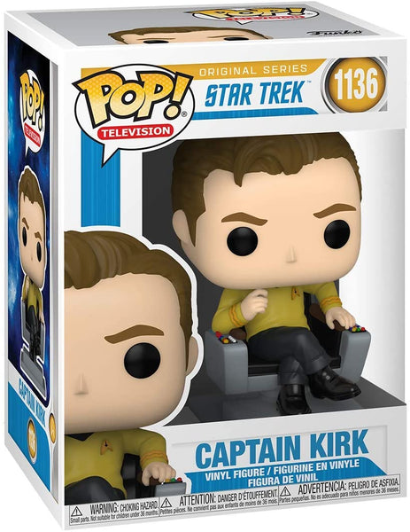Funko Pop! TV: Star Trek TOS - Captain Kirk in Chair