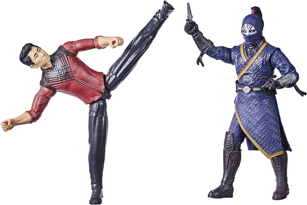Marvel Hasbro Shang-Chi and The Legend of The Ten Rings Action Figure Toys, Shang-Chi vs. Death Dealer 6-inch Battle Pack