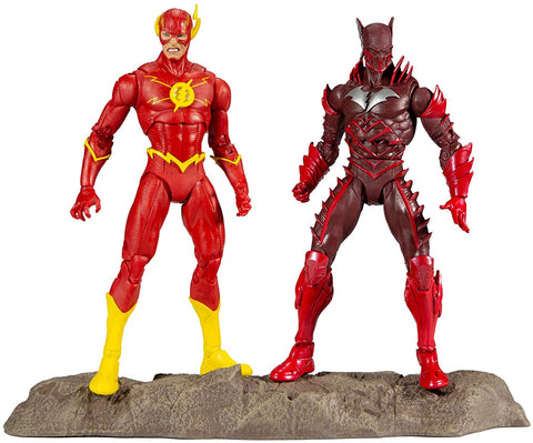 McFarlane Toys DC Multiverse Earth -52 Batman (Red Death) and The Flash 7" Action Figure Multipack