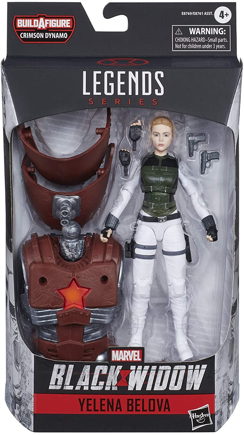 Marvel Hasbro Black Widow Legends Series 6-inch Collectible Yelena Belova Action Figure Toy, Premium Design, 2 Accessories, Ages 4 and Up