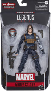 Marvel Hasbro Black Widow Legends Series 6-inch Collectible Winter Soldier Action Figure Toy, Premium Design, 2 Accessories, Ages 4 and Up