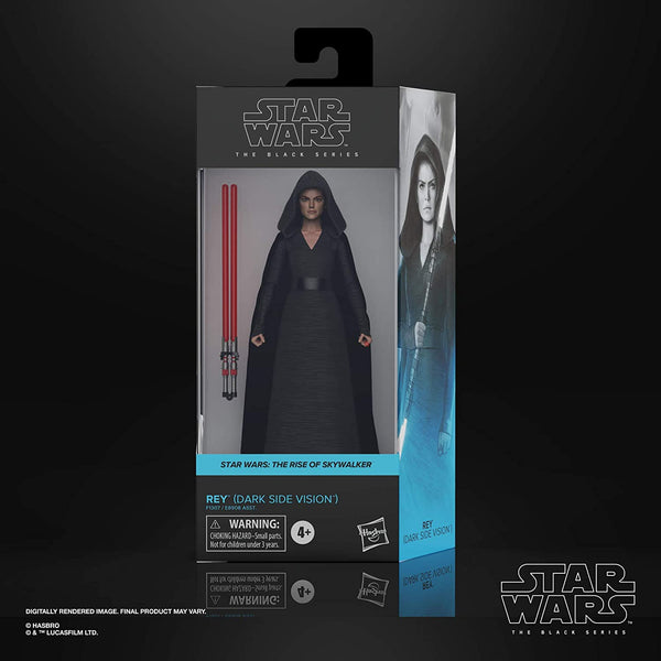 Star Wars The Black Series Rey (Dark Side Vision) Toy 6-Inch Scale The Rise of Skywalker Collectible Action Figure, Ages 4 and Up