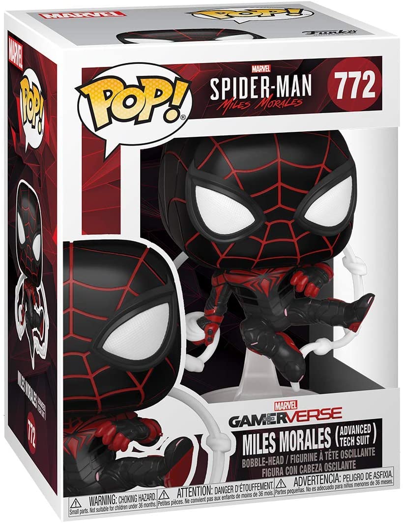 Funko Pop! Games: Marvel’s Spider-Man: Miles Morales - Miles Advanced Tech Suit