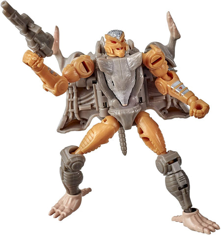Transformers Toys Generations War for Cybertron: Kingdom Core Class WFC-K2 Rattrap Action Figure - Kids Ages 8 and Up, 3.5-inch