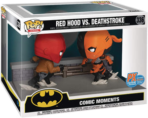 SDCC 2020 Comic Moment DC RED Hood VS Deathstroke PX Figure